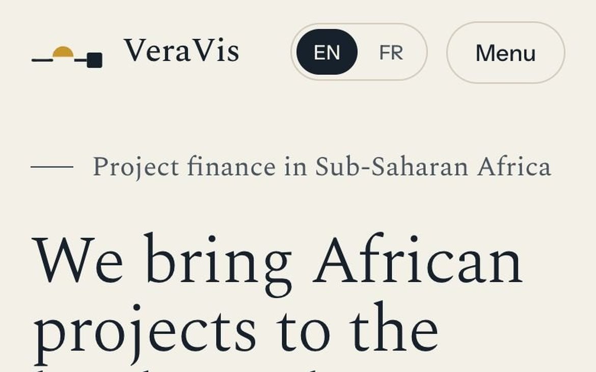 The VeraVis Capital website